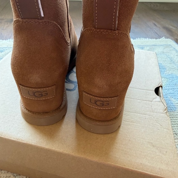 Womens chestnut classic femme zip mini boot size 8 - Picture 3 of 8
